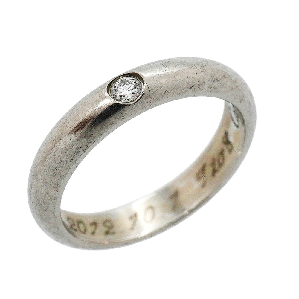 CARTIER Silver Diamond Ring